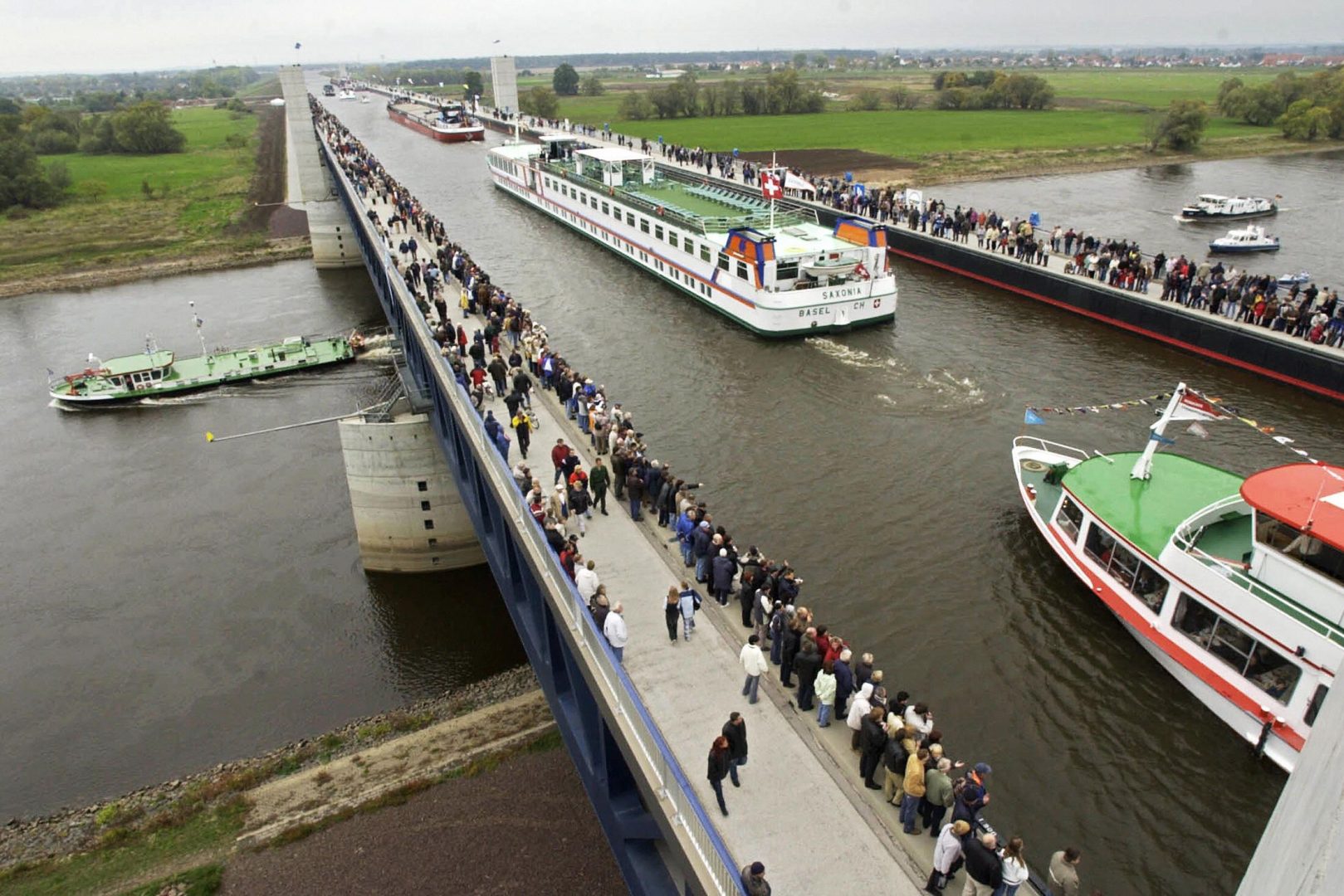 Water Bridge, Magdeburg, Germany